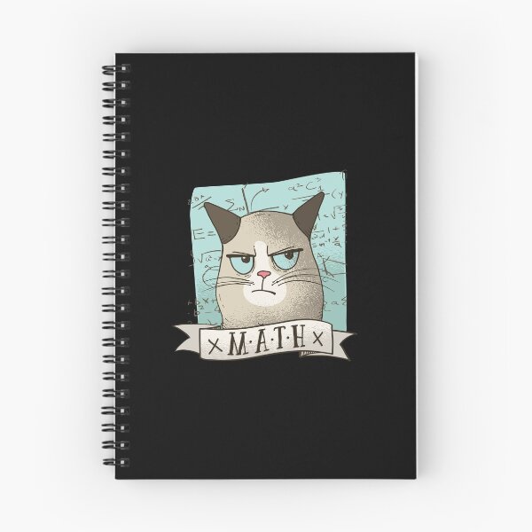 Item preview, Kids Funny Math Cat - Sick Of Math Design - Student Hates Math designed and sold by DNH Threads.