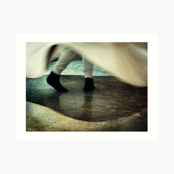 Whirling dervish Art Print