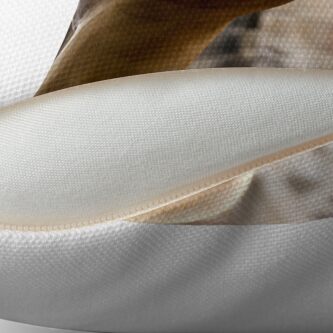 Alternate view of modern sculpture Throw Pillow