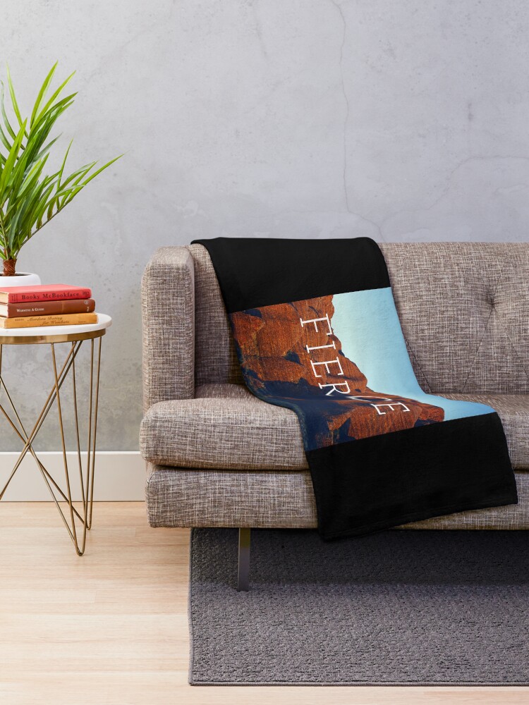 Thumbnail 2 of 6, Throw Blanket, Fierce - Style 18 designed and sold by SpacemanSam13.
