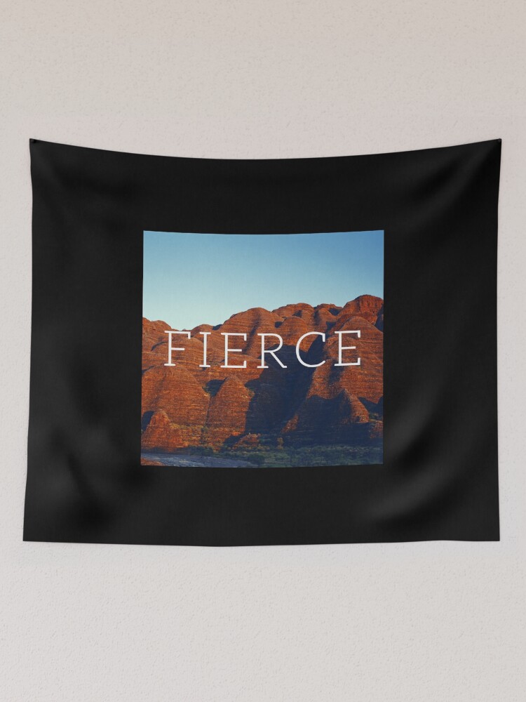 Thumbnail 2 of 3, Tapestry, Fierce - Style 18 designed and sold by SpacemanSam13.