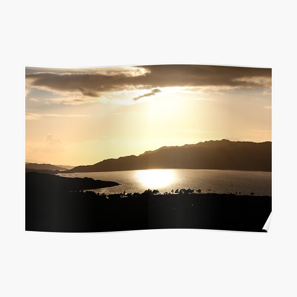 Upper Loch Torridon Evening Light Poster