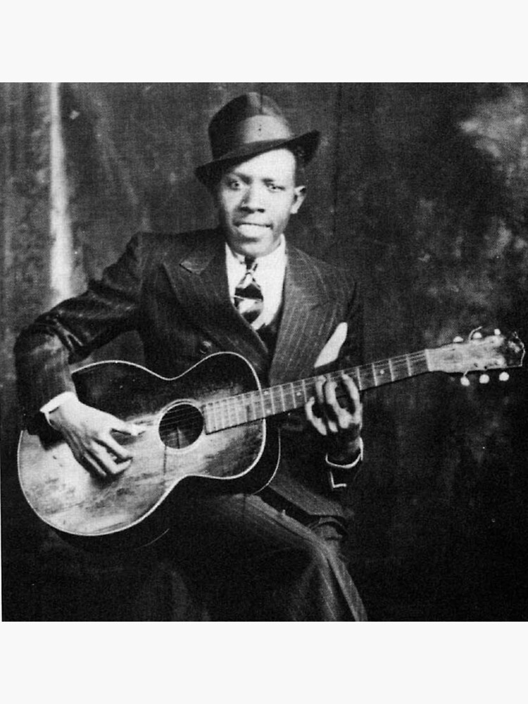 Robert Johnson Framed Art Print For Sale By Ctyoung1020 Redbubble   Flat,750x,075,f Pad,750x1000,f8f8f8.u1 