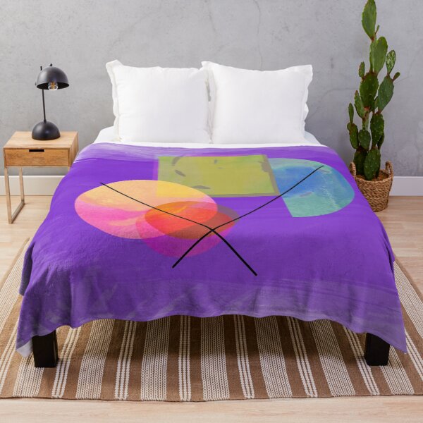 Item preview, Kandinsky Inspired in Lavender designed and sold by cdmarchant.