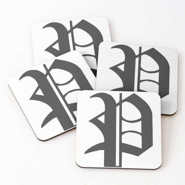 Item preview, P - Old English Lettering - P designed and sold by VintageTeesNow.