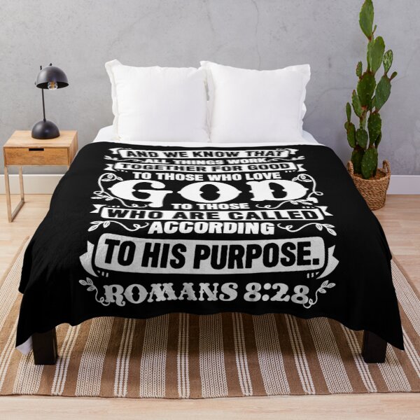 Item preview, Romans 8:28 All Things Work Together For Good To Those Who Love God designed and sold by plushism.