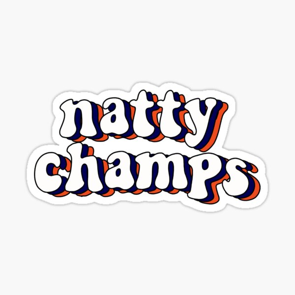 Item preview, UVA national champions sticker designed and sold by Katlyn Walter.