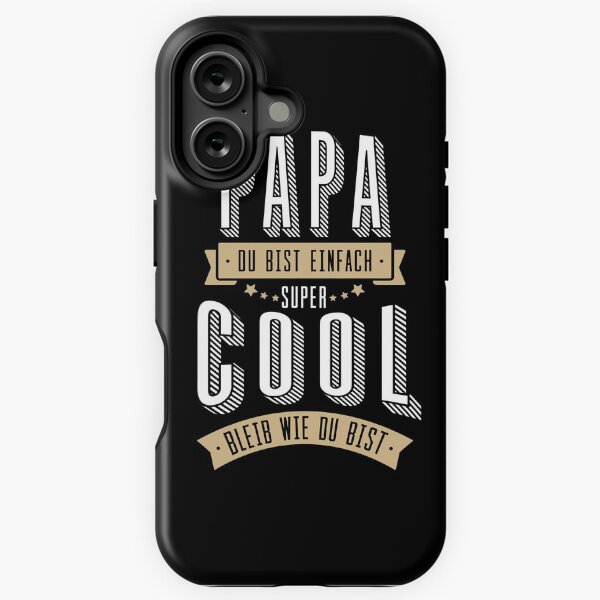 Vista previa del artículo con la obra «Papa eres super genial», diseñado y vendido por holgerbrandt.