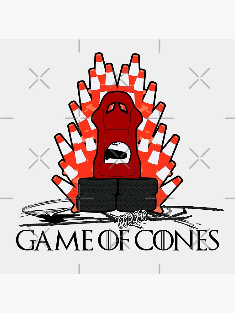 "Game Of Cones" Poster for Sale by AutomotiveArt Redbubble