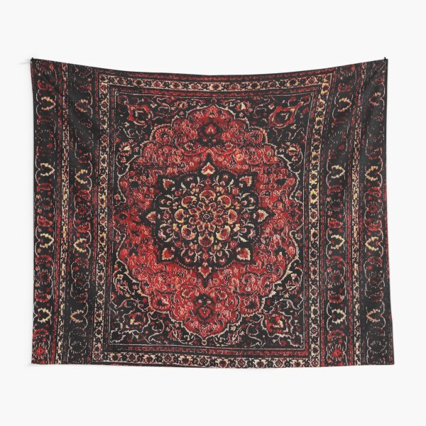 Persian carpet look in rose Tapestry