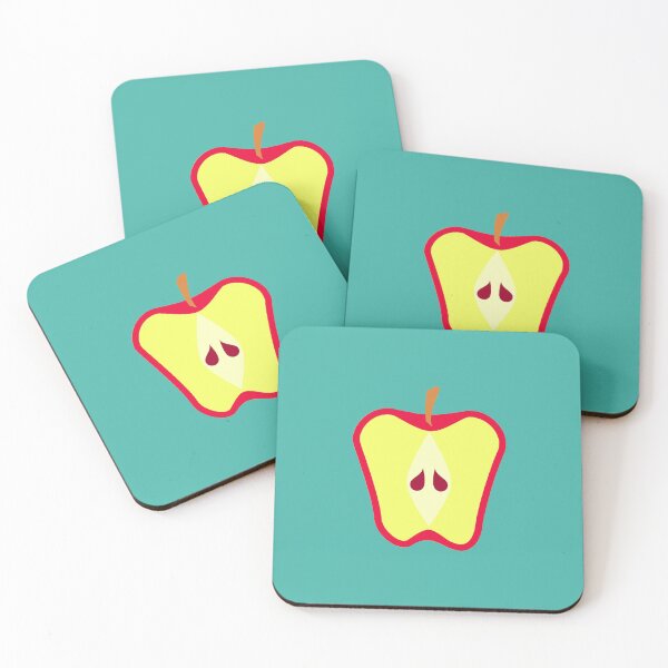Item preview, Red Apple Fruit Halved designed and sold by THP Creative.