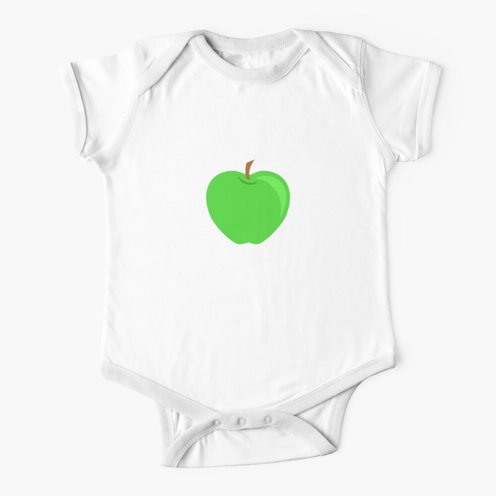 Green Apple Fruit Baby One-Piece