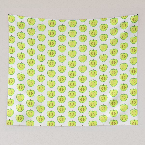 Item preview, Green Apple Fruit Halved designed and sold by THP Creative.
