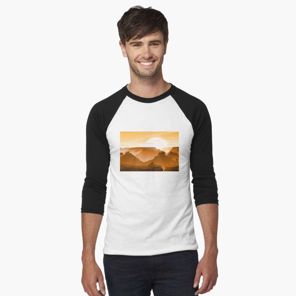 Item preview, Baseball ¾ Sleeve T-Shirt designed and sold by itsmidnight.