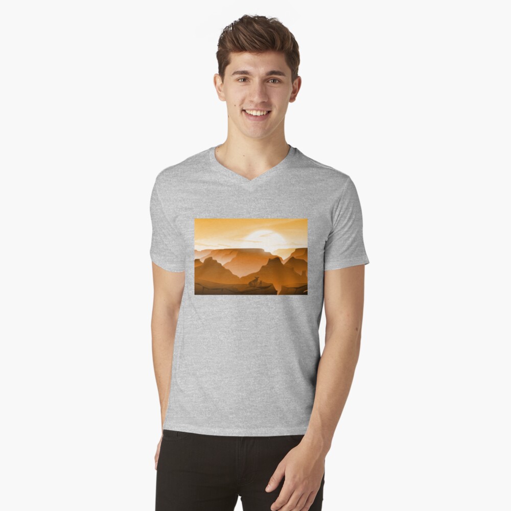 Item preview, V-Neck T-Shirt designed and sold by itsmidnight.