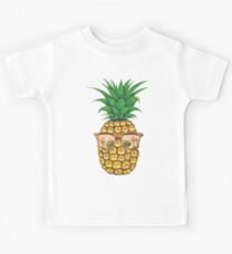 PINEAPPLE TROPICAL SUMMER VIBE Kinder T-Shirt