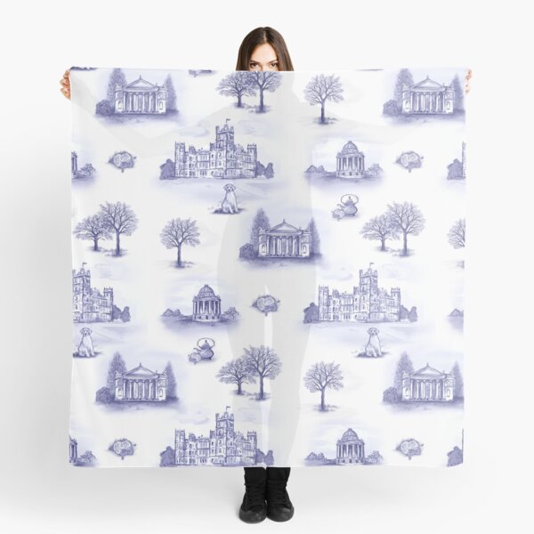 Item preview, Downton Abbey inspired Toile designed and sold by Sharilea.