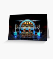 Steampunk Jukebox Greeting Card