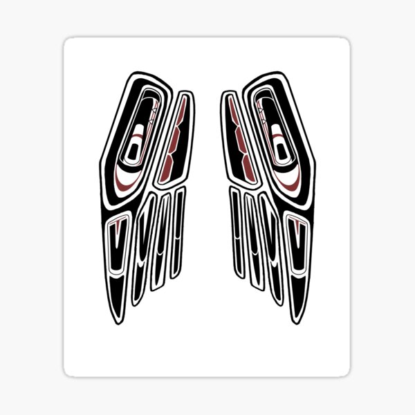Raven's Wings Sticker