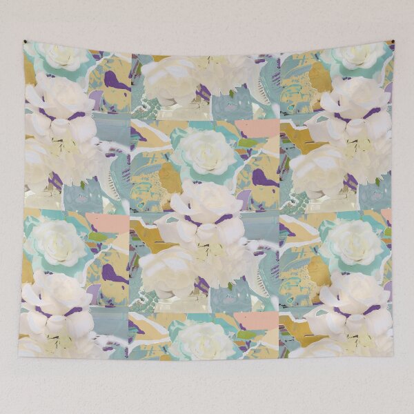 Item preview, Mirrored White Rose designed and sold by Julia Michelle Dawson.