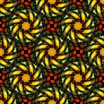 Artwork thumbnail, Revolver (pattern) by Yampimon