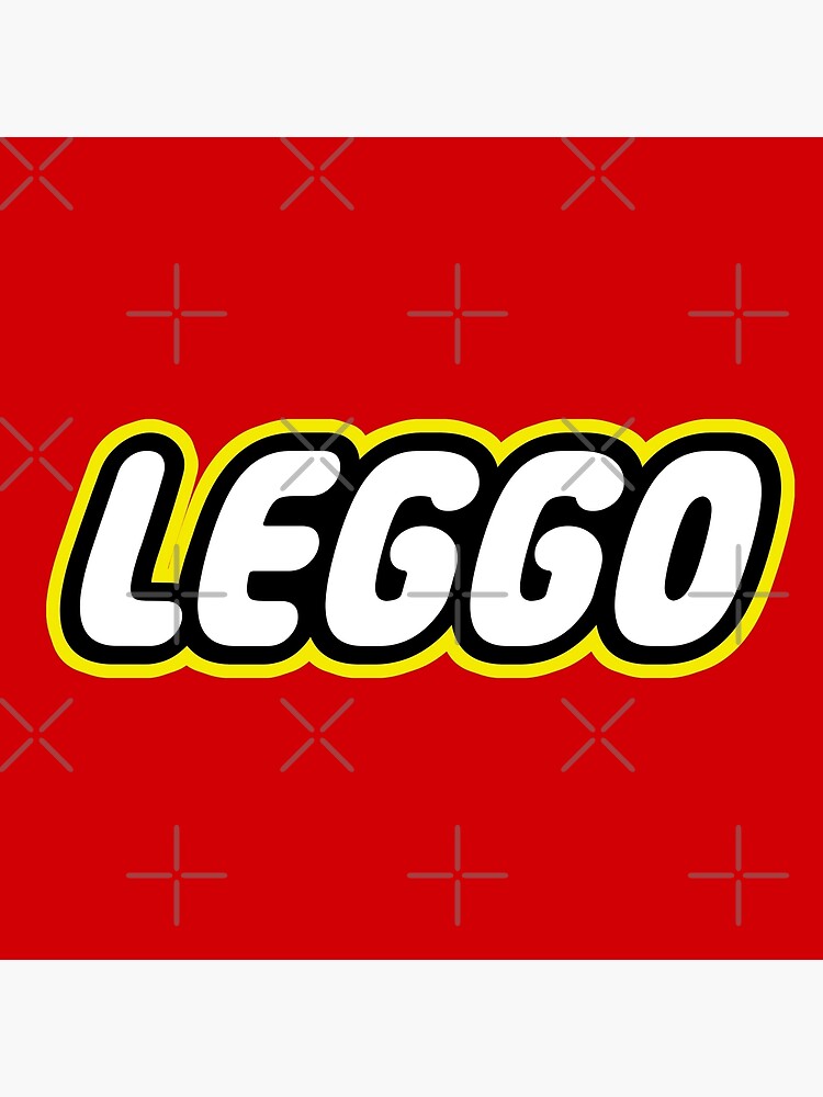 Lego logo sale poster