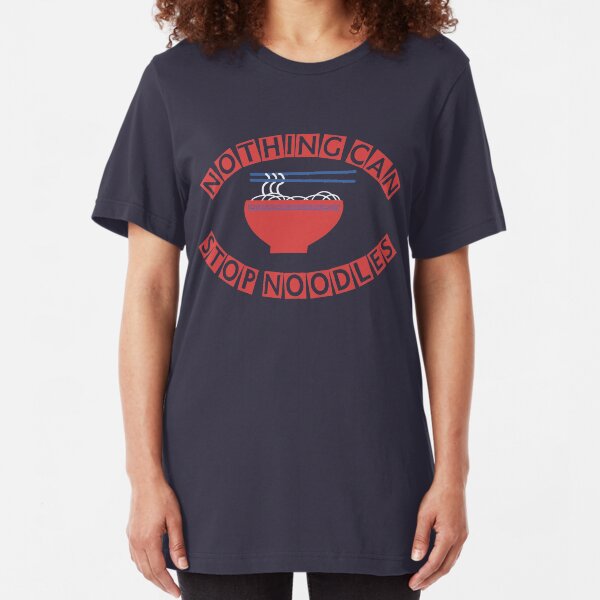 James May: "Nothing Can Stop Noodles" Japanese Tour Shirt Slim Fit T-Shirt