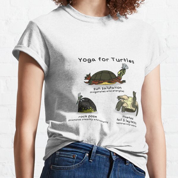 Yoga for turtles Classic T-Shirt
