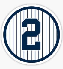 Derek Jeter - New York - #2 Sticker