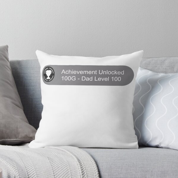 Item preview, Gamer Dads Achievement Unlocked Dad Level 100 Video Game Player designed and sold by ReliableSupply.