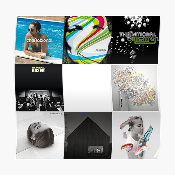 The National - All Albums Poster
