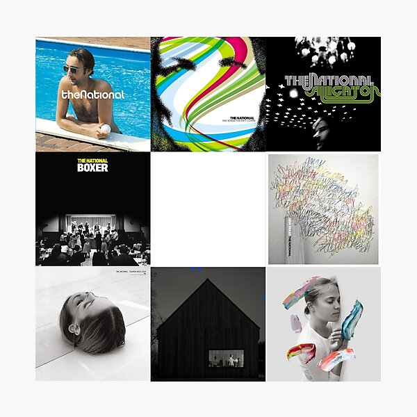 The National - All Albums Photographic Print