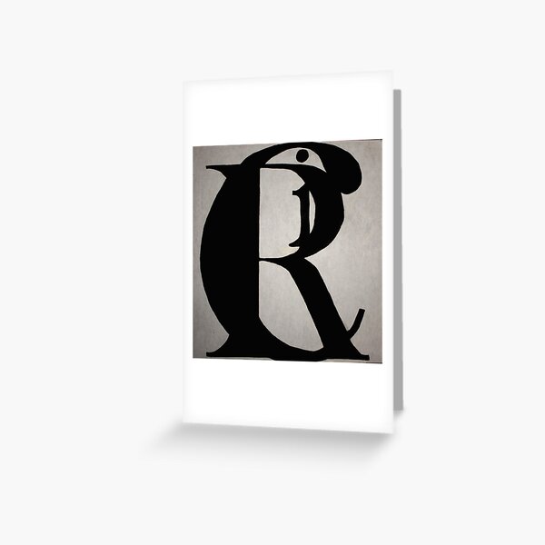 Typography Design V2 Greeting Card