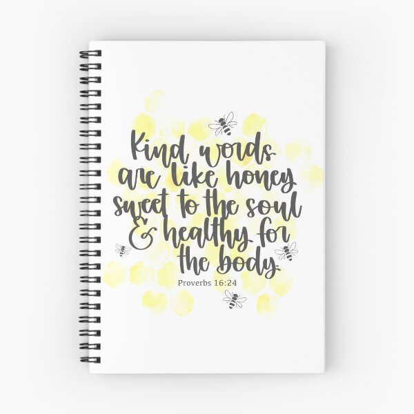 Item preview, Kind words are like honey designed and sold by Judi Klassen.