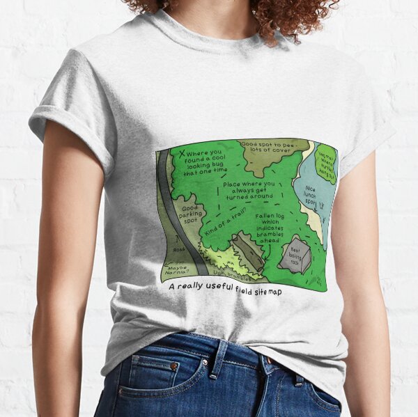 Site Map Classic T-Shirt
