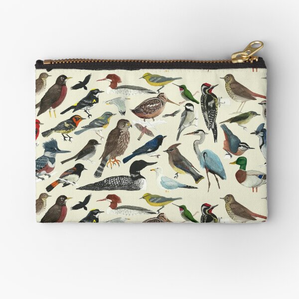 Bird Fanatic Zipper Pouch