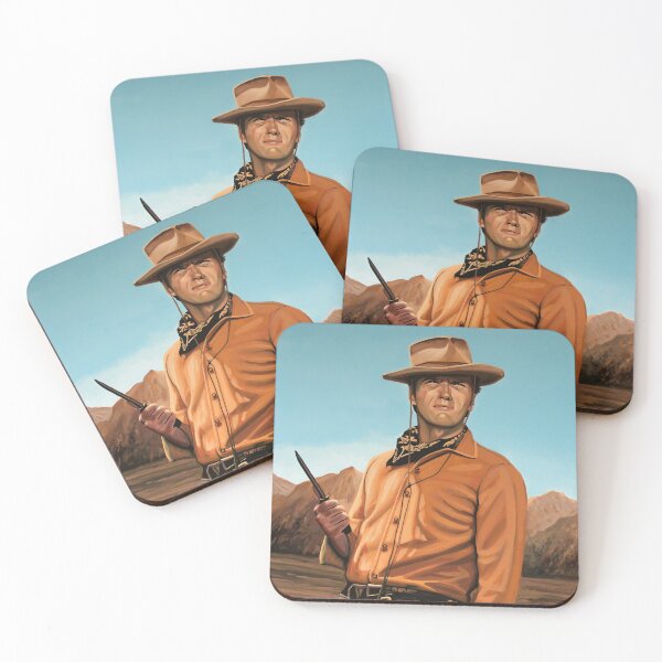 Item preview, Clint Eastwood Painting 2 designed and sold by PaulMeijering.