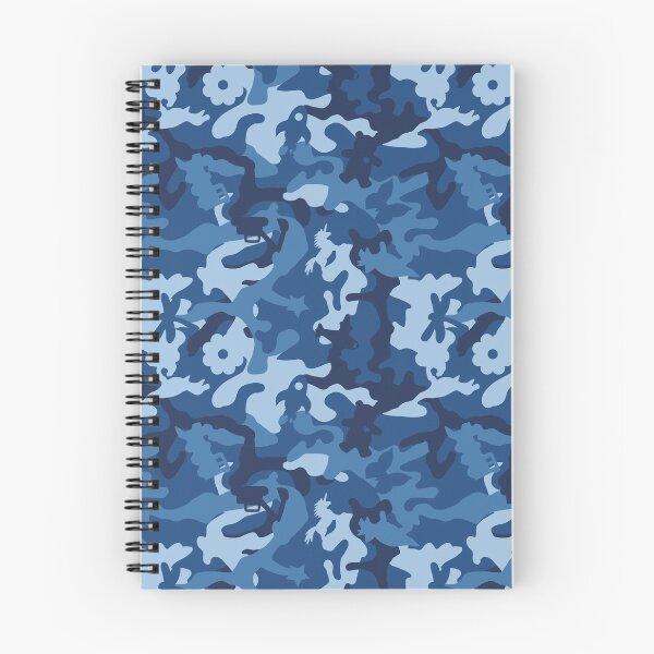 Item preview, Hidden Objects - Camouflage Pattern Blue  designed and sold by WickedRefined - Nicole Demereckis.