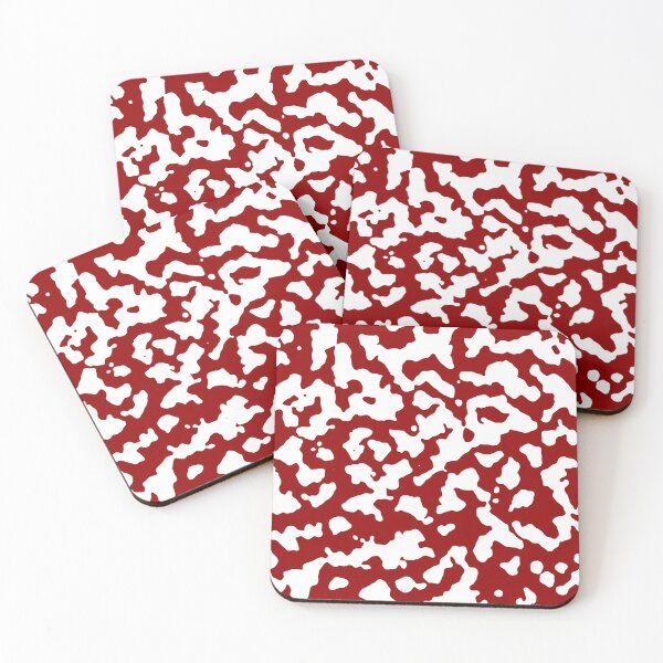 Item preview, Red and White Abstract Art designed and sold by wordznart.