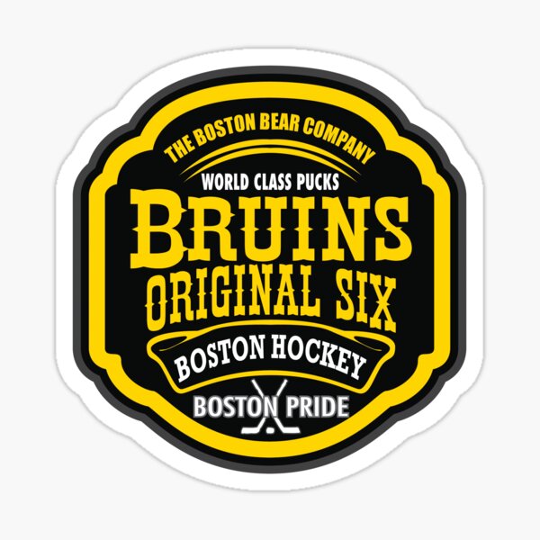 Boston Bruins Bear Logo NHL Hockey Decal Sticker