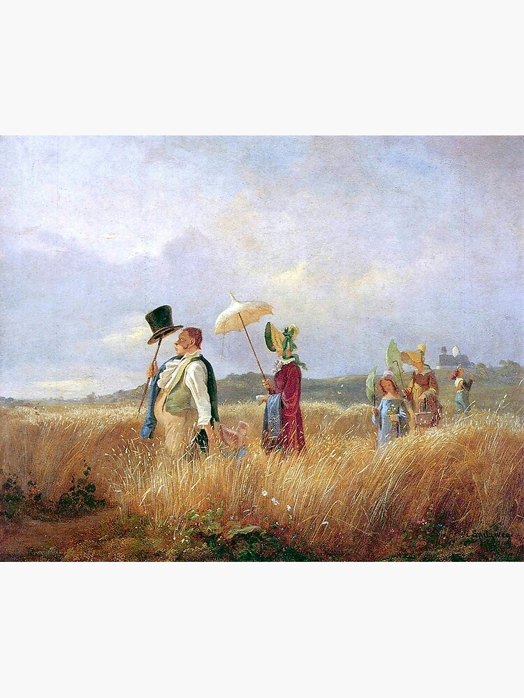 The Sunday Stroll, by Carl Spitzweg by edsimoneit