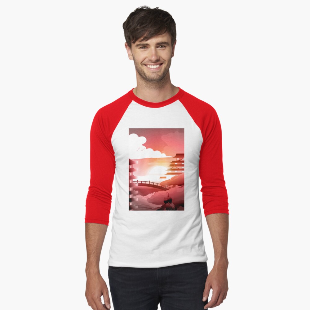 Item preview, Baseball ¾ Sleeve T-Shirt designed and sold by itsmidnight.