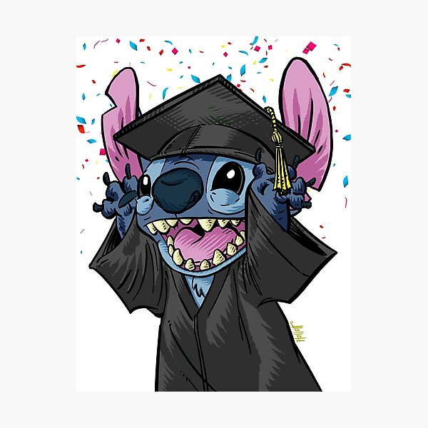 "Graduation Stitch" Photographic Print for Sale by stitchtoons Redbubble