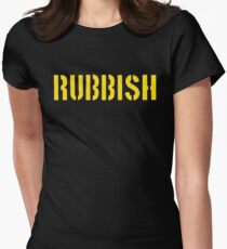 RUBBISH Women's Fitted T-Shirt