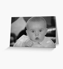 my little nephew Greeting Card