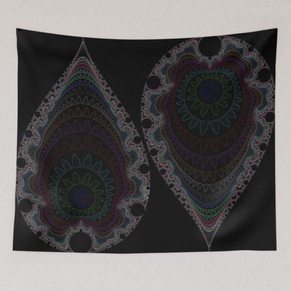 Item preview, Inverted Mandelbrot V v2 colour designed and sold by Rupert Russell.