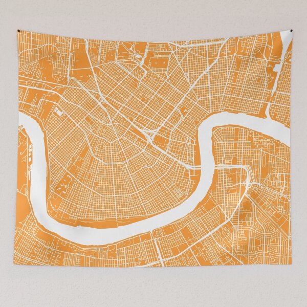 Artikelvorschau, New Orleans (Orange) entworfen und verkauft von CartoCreative.