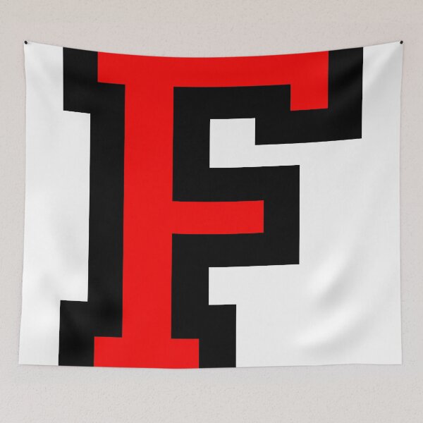 Item preview, Letter F Black Red Character designed and sold by theshirtshops.