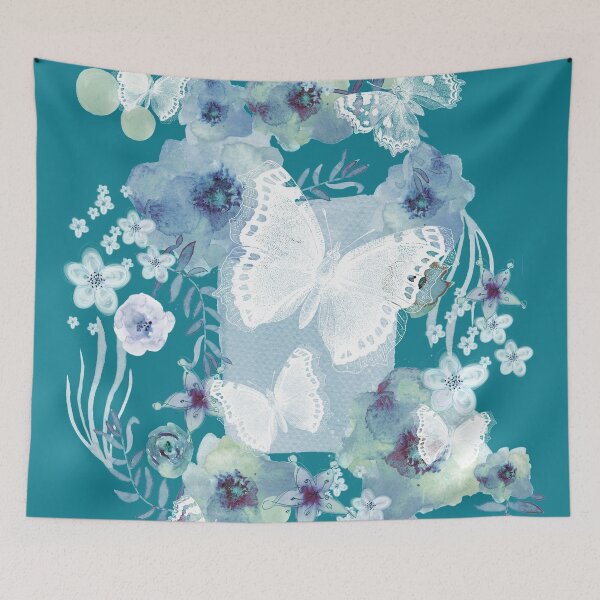 Item preview, MY BLUE BUTTERFLY GARDEN designed and sold by SunlightStudios.