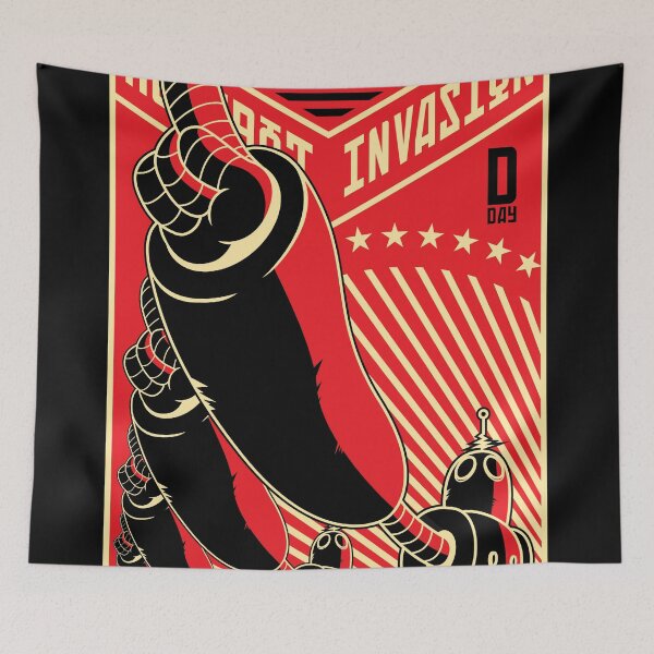 Item preview, Robot Invasion! designed and sold by Profeta999.